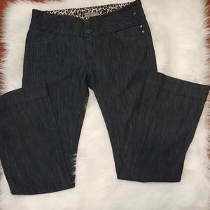Bling Embroidered Jeans size 11